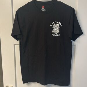 Baltimore police tee